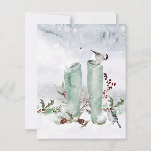 Prettig kerstfeest Kerstkaart (Voorkant)