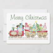 Prettig kerstfeest kerstkaart (Voorkant)