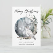 Prettig kerstfeest Kerstkaart (Staand voorkant)