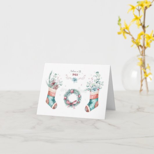 **PRETTIG KERSTFEEST**  KERSTKAART "BUURMAN" KAART (Gele Bloem)