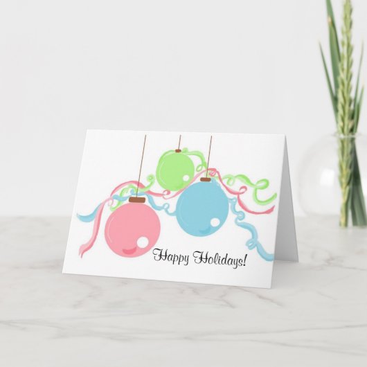 Prettig kerstfeest! - Kerstkaart Feestdagen Kaart (Voorkant)