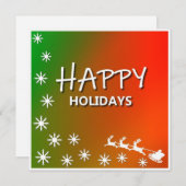 Prettig kerstfeest-kerstkaart feestdagenkaart (Voorkant / Achterkant)