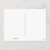 Prettig kerstfeest: kerstkaart handgeschreven feestdagenkaart (Achterkant)