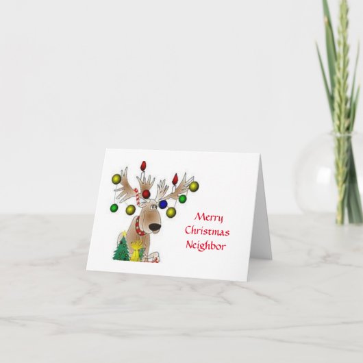 **PRETTIG KERSTFEEST** KERSTKAART KAART (Voorkant)