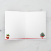 Prettig Kerstfeest Kerstkat  Feestdagen Kaart (Binnen)