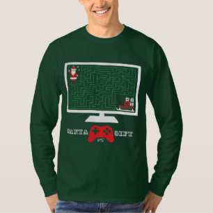 Prettig kerstfeest Kerstman Geschenk T-shirt