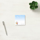 Prettig kerstfeest,Kerstman,Sneeuwman -Persoonlijk Post-it® Notes (Kantoor)