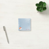 Prettig kerstfeest, Kerstman van sneeuw -Persoonli Post-it® Notes (Kantoor)