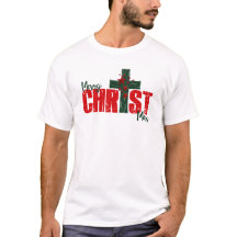 Prettig KERSTFEEST Kerstmannen t-shirt voor mannen