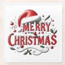Prettig kerstfeest Kerstmannenhoed