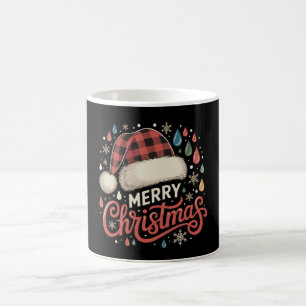 Prettig kerstfeest Kerstmannenhoed Kerstmis Famili Koffiemok