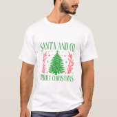 Prettig kerstfeest - Kerstmis T-shirt (Voorkant)
