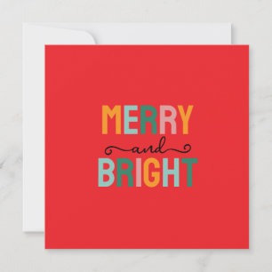 Prettig kerstfeest Klassiek Uniek Minimalistisch E Kaart