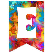 PRETTIG KERSTFEEST KLEURRIJKE REGENBOOG VLAGGETJES (Tweede vlag)