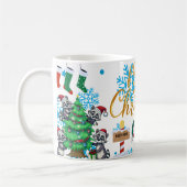 prettig kerstfeest koffiemok (Links)