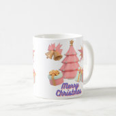 Prettig Kerstfeest Koffiemok (Voorkant rechts)