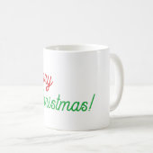 Prettig kerstfeest koffiemok (Voorkant rechts)