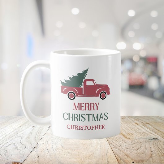 Prettig kerstfeest koffiemok