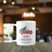 Prettig kerstfeest koffiemok