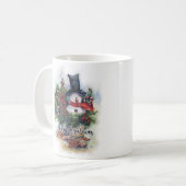 Prettig kerstfeest koffiemok (Voorkant links)