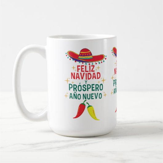 Prettig kerstfeest koffiemok (Links)