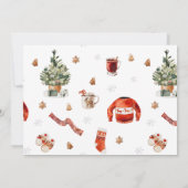 Prettig kerstfeest & Kousenfoto (Achterkant)