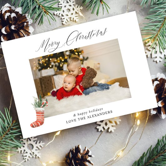 Prettig kerstfeest & Kousenfoto