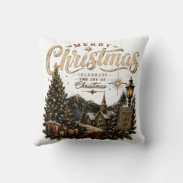 Prettig kerstfeest kussen