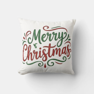 Prettig kerstfeest kussen