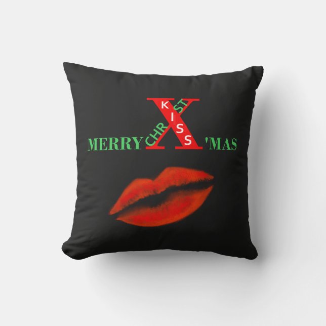Prettig kerstfeest   kussen (Voorkant)