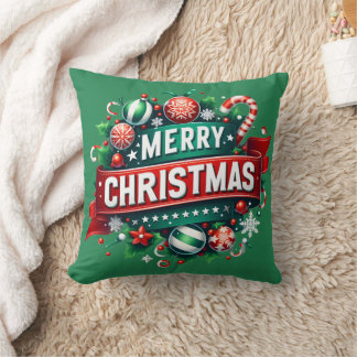 Prettig kerstfeest kussen