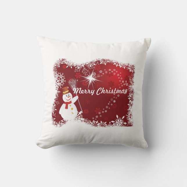 Prettig kerstfeest kussen (Voorkant)