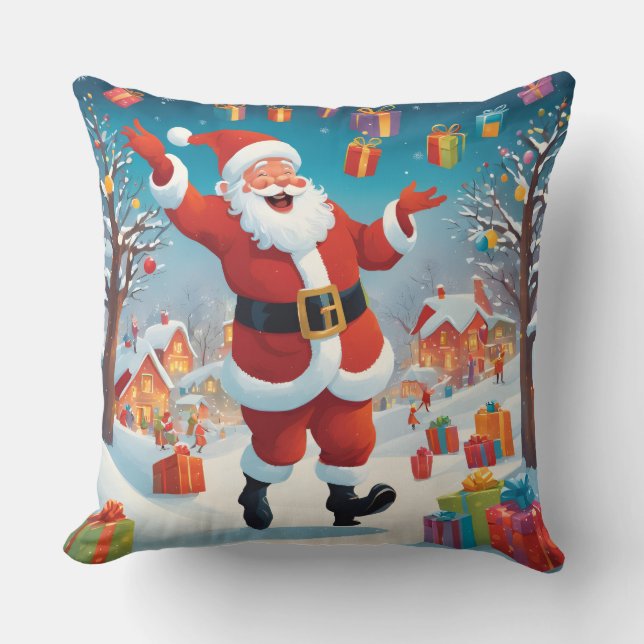 Prettig Kerstfeest Kussen (Voorkant)