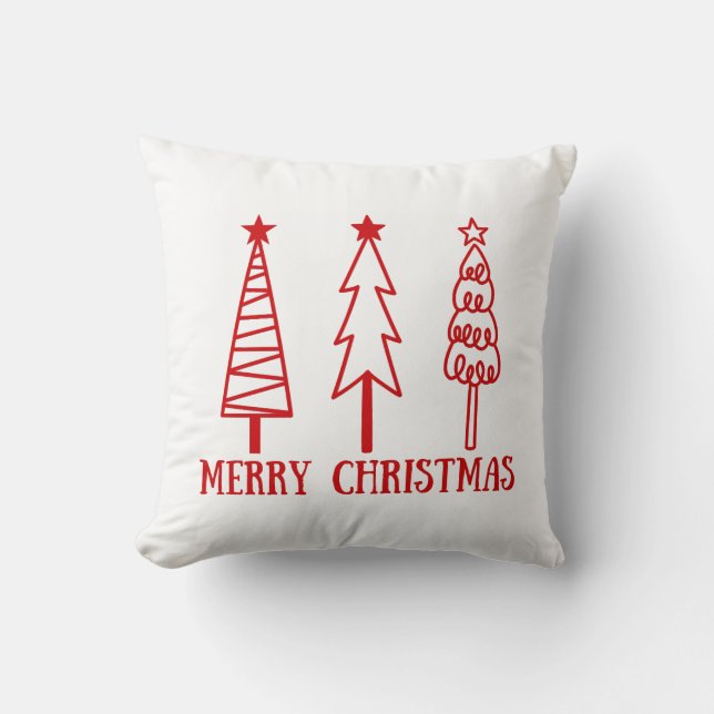 Prettig kerstfeest kussen (Voorkant)
