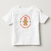 Prettig kerstfeest Laten we koekjes bakken Kerstma Kinder Shirts (Voorkant)