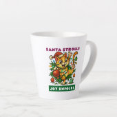 Prettig kerstfeest latte mok (Rechterhoek)
