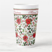 Prettig kerstfeest latte mok (Voorkant)