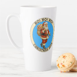 Prettig kerstfeest latte mok