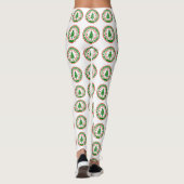 Prettig kerstfeest leggings (Achterkant)