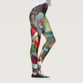 Prettig kerstfeest leggings (Rechts)