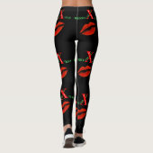 Prettig kerstfeest leggings (Achterkant)