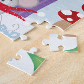 Prettig kerstfeest legpuzzel (Zijkant)