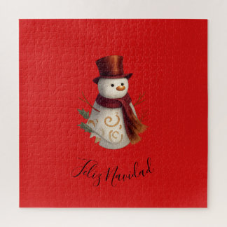 Prettig kerstfeest Legpuzzel - Feliz Navidad