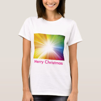 Prettig kerstfeest / Licht van Jezus T-shirt