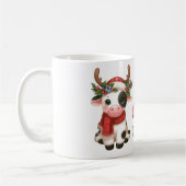 Prettig kerstfeest, lieve koe koffiemok (Links)