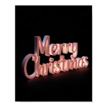 Prettig kerstfeest Luxe typografie poster papier 2