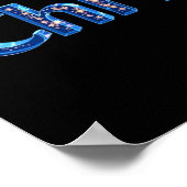 Prettig kerstfeest Luxe typografie poster papier H (Hoek)