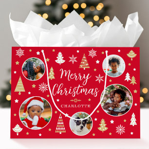 Prettig kerstfeest Maatwerkfoto Festieve Bomen Roo Groot Cadeauzakje