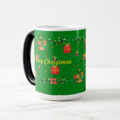 Prettig Kerstfeest Magische Mok (Voorkant links)