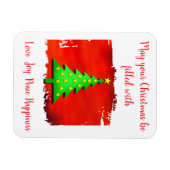 Prettig kerstfeest  magneet (Horizontaal)